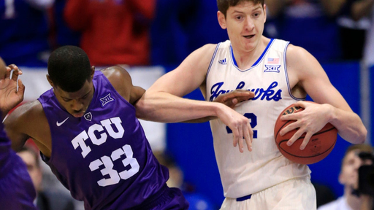 Bragg, Diallo off bench help No. 1 Jayhawks beat TCU 70-63